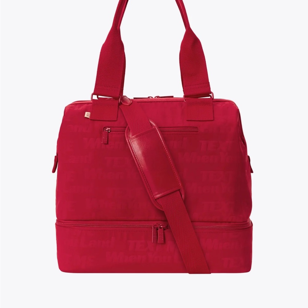 BEIS Bold Red Travel Bag
